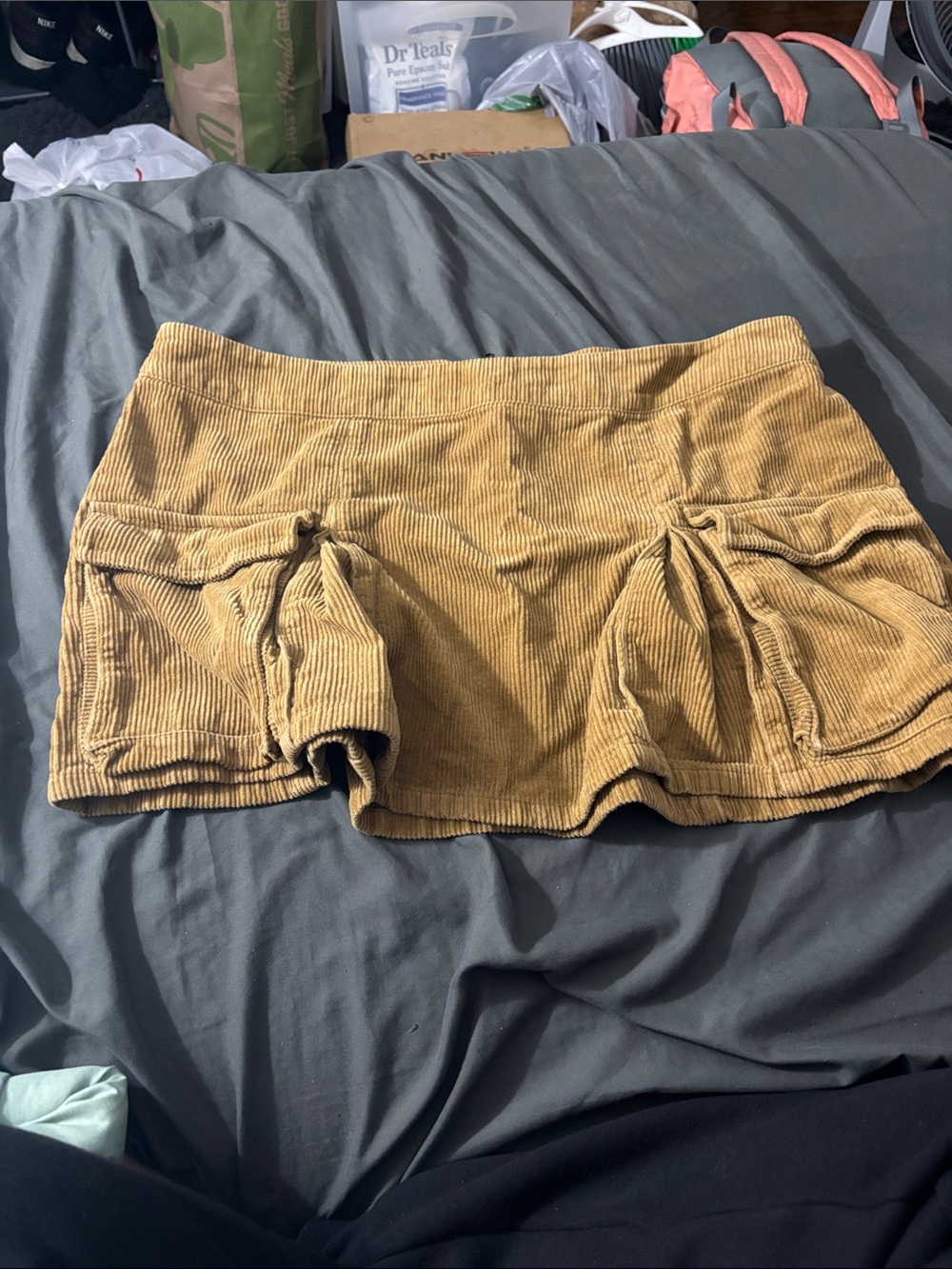 wild fable Corduroy Mini Skirt in Mustard